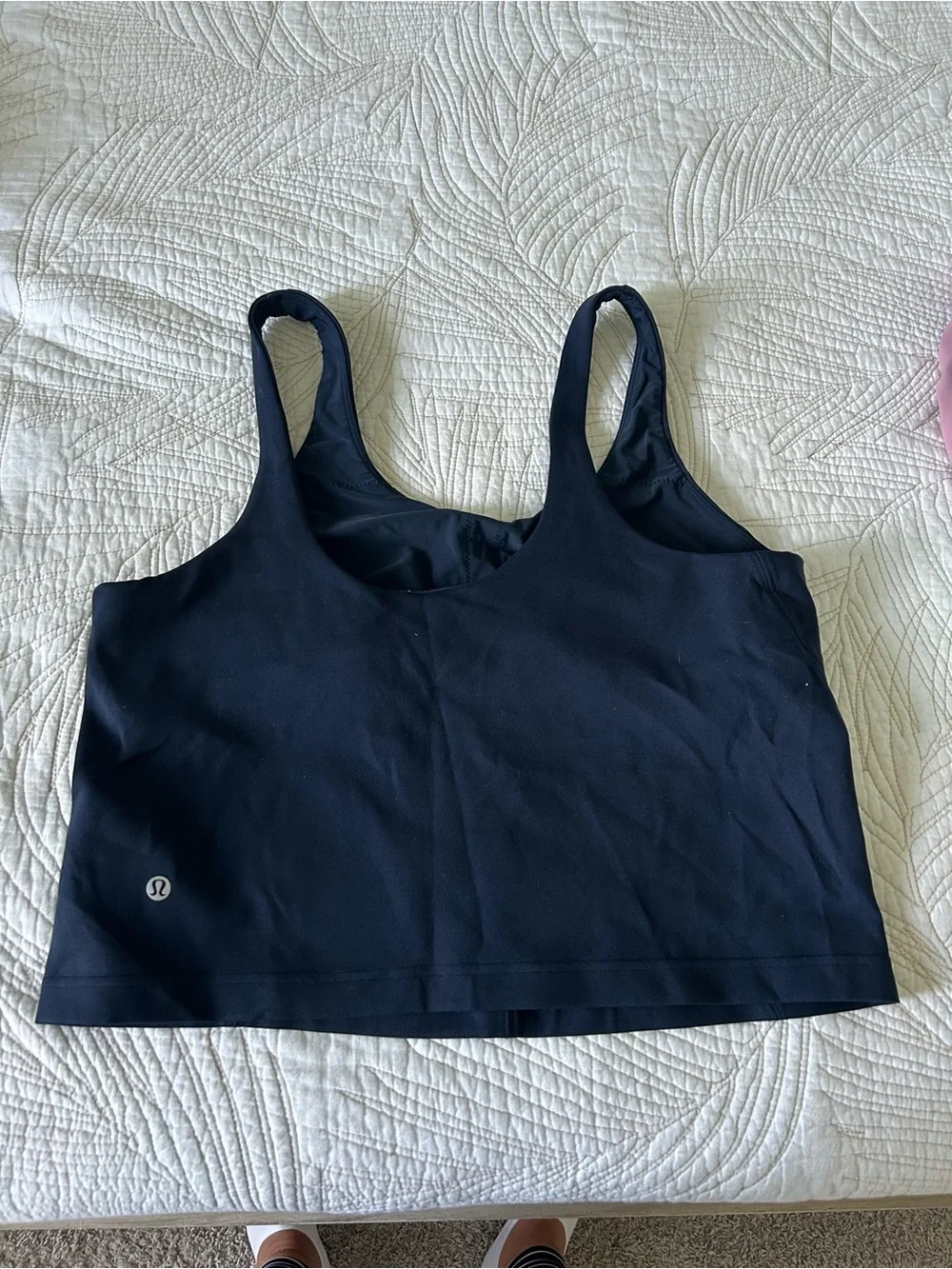 lululemon athletica Black Scoop-Back Tank - Women's